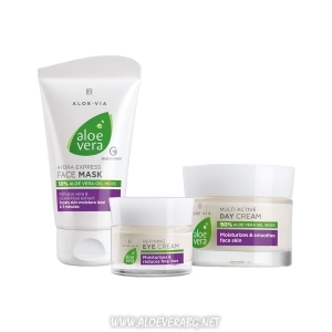 Комплект за Интензивна грижа за лицето Aloe Vera