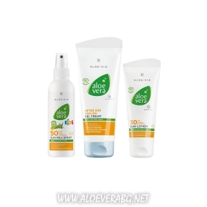 Семеен Слънцезащитен Комплект Aloe Vera