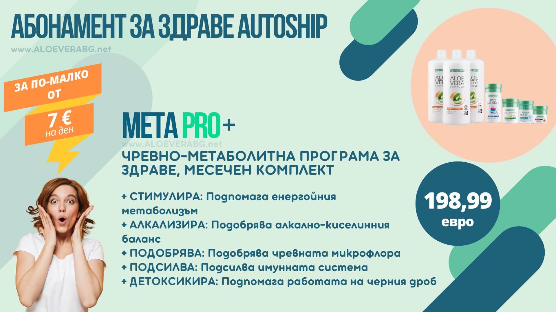 LR Autoship Aloe Vera с Праскова Абонаментна програма за НАЙ-ИЗГОДНА ЦЕНА!
